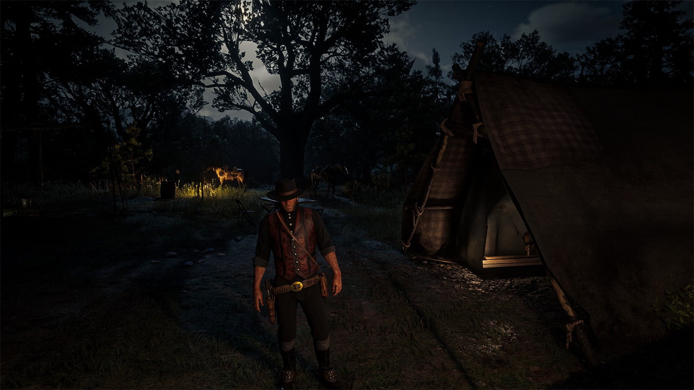 Red Dead Redemption 2 – Night Camp Story Scene